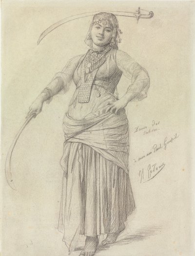 Sabre Dance by Jean Leon Gerome