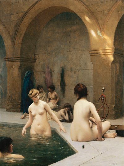 The Bathers by Jean Leon Gerome