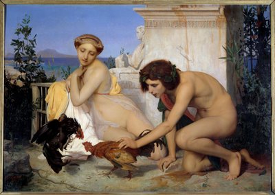 The Cock Fight by Jean Leon Gerome