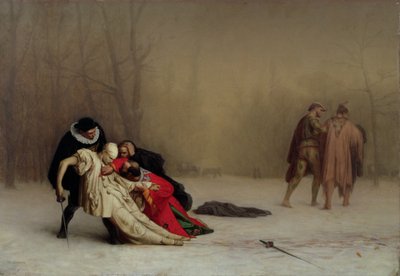 The Duel after the Masquerade by Jean Leon Gerome