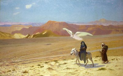 The Flight into Egypt by Jean Leon Gerome