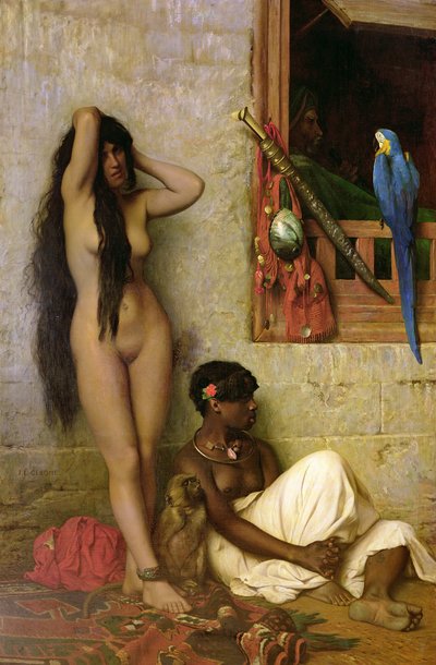 The Slave for Sale by Jean Leon Gerome