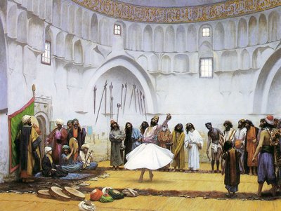 Whirling Dervishes, c.1895 by Jean Leon Gerome
