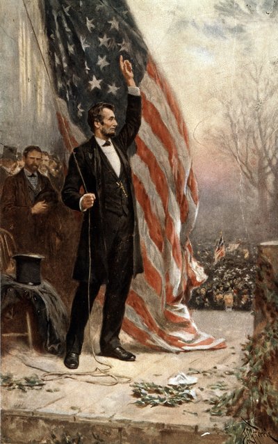 President Abraham Lincoln by Jean Leon Gerome Ferris