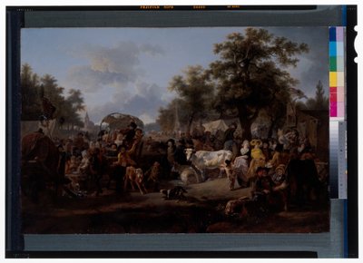 The Village Fair by Jean Louis (1744 1829) De Marne