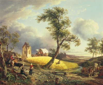 A Gust of Wind by Jean Louis De Marne