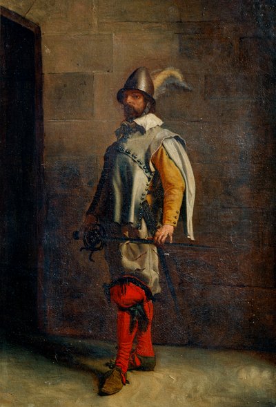 A Huguenot by Jean Louis Ernest Meissonier