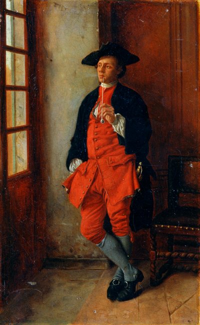 A Smoker by Jean Louis Ernest Meissonier