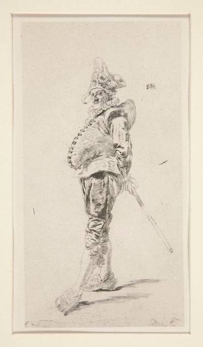 Polichinelle by Jean Louis Ernest Meissonier