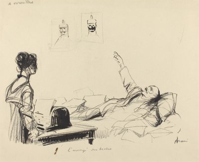 At Versailles. The German Envoy by Jean Louis Forain