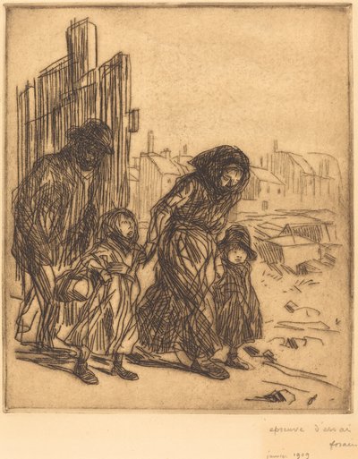 After the Seizure by Jean Louis Forain