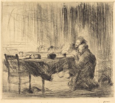 After the Vision (second plate) by Jean Louis Forain