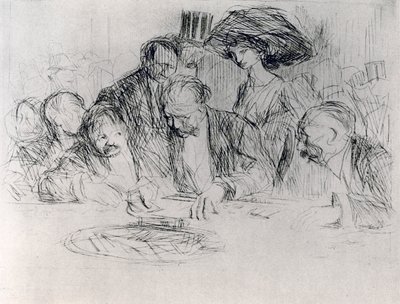 At the Gambling Table, 1925 by Jean Louis Forain