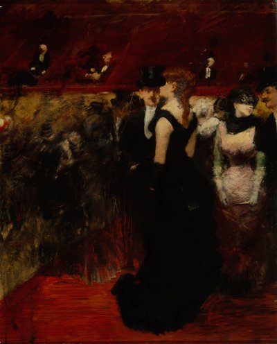 Ball at the Paris Opera by Jean Louis Forain