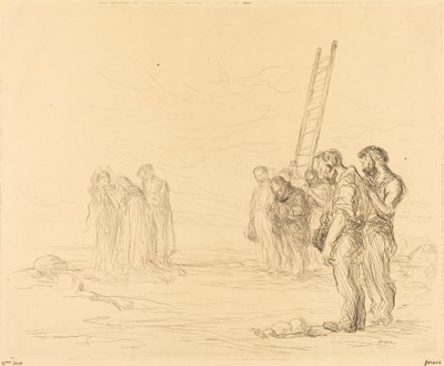 Calvary (first plate) by Jean Louis Forain