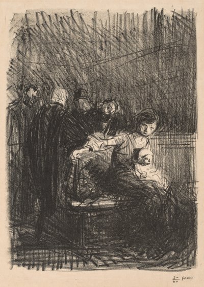 Court Recess by Jean Louis Forain