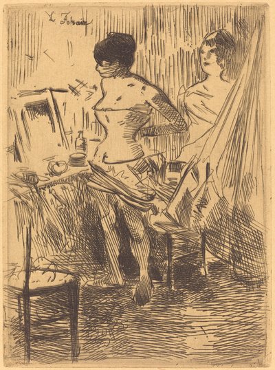Dancers in Their Dressing Room by Jean Louis Forain