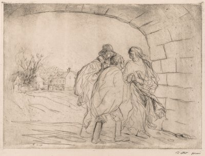 Encounter Under the Vault by Jean Louis Forain
