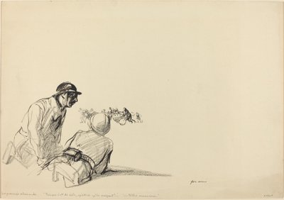 German Advance by Jean Louis Forain