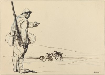 German Advance, c. 1914-1919 by Jean Louis Forain