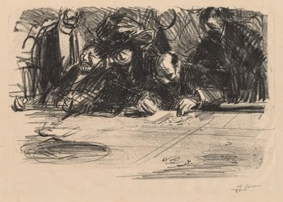 Group of Players by Jean Louis Forain