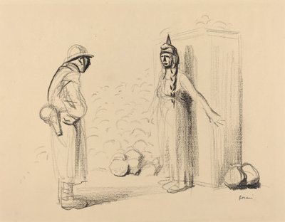 Hiding the Louis by Jean Louis Forain