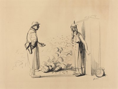 Hiding the Louis by Jean Louis Forain