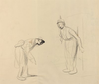 Hiding the "louis" by Jean Louis Forain