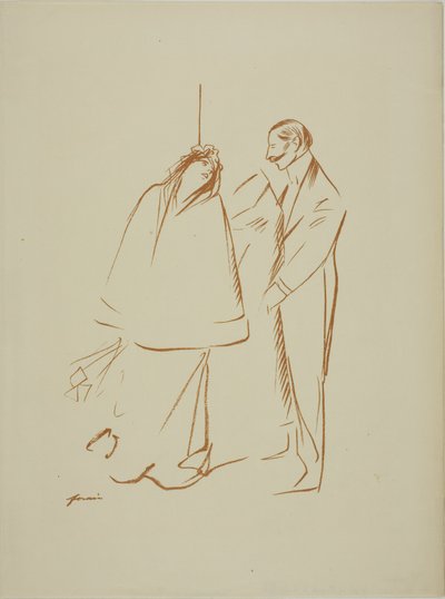 In the Cloakroom by Jean Louis Forain