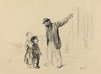 The Church of Their Fathers by Jean Louis Forain