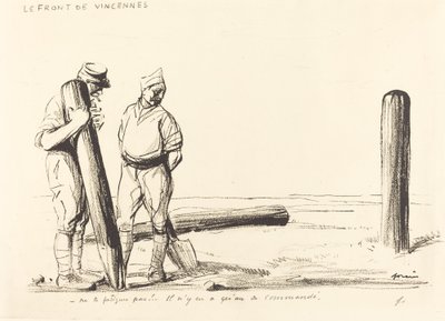 The Front of Vincennes by Jean Louis Forain