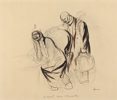 Departure for Versailles by Jean Louis Forain