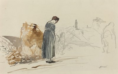 The Germans Have Left by Jean Louis Forain