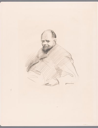 Portrait of Ambroise Vollard by Jean Louis Forain