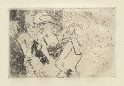 The Folies-Bergère by Jean Louis Forain