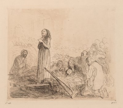 The Miracle at Lourdes by Jean Louis Forain