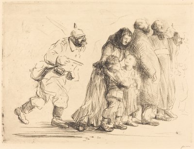 The Notables (large plate) by Jean Louis Forain