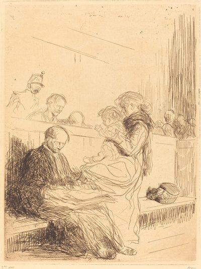 The Prisoner and the Child by Jean Louis Forain