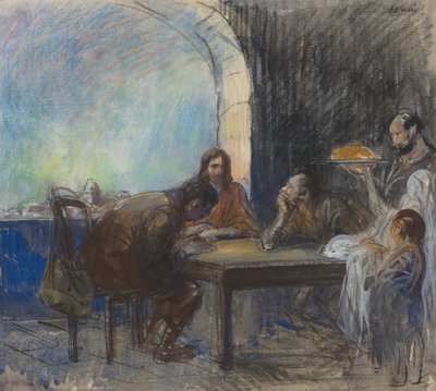 The Supper at Emmaus by Jean Louis Forain