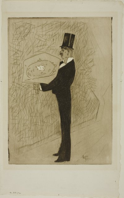 The Toff with a Bouquet by Jean Louis Forain