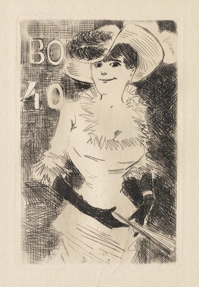 The Walker, 1880-86 by Jean Louis Forain