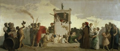The Human Comedy, c.1852 by Jean Louis Hamon