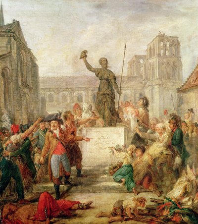 The Oath of Liberty by Jean Louis Joseph Hoyer