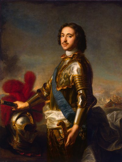 Portrait of Peter I (1672–1725) by Jean Marc Nattier