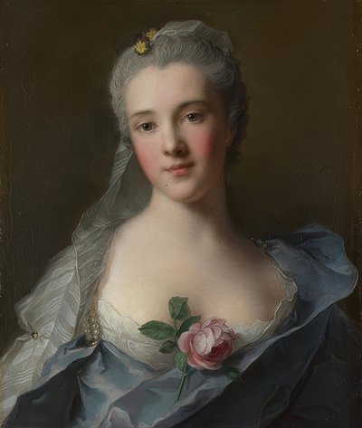 Manon Balletti. 1757 by Jean Marc Nattier