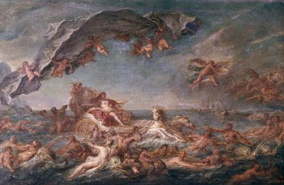 Triumph of Amphitrite by Jean Marc Nattier