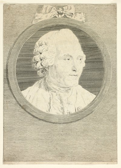 Portrait of Hubert Gravelot by Jean Massard