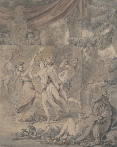 Bacchanale by Jean Michel Moreau