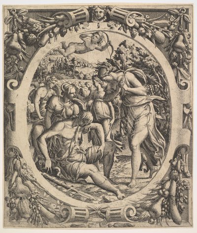 The Death of Adonis by Jean Mignon