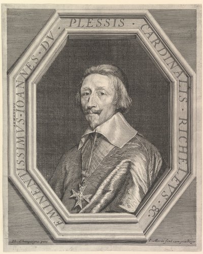 Cardinal de Richelieu by Jean Morin